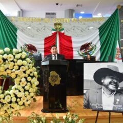 Congreso rinde homenaje póstumo al diputado Luis Fernando Chacón Erives, una vida dedicada a servir.
