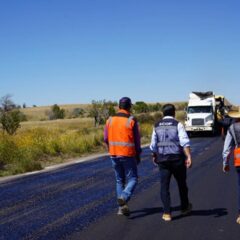 Invierte Gobierno del Estado 86 millones de pesos en la rehabilitación integral de la carretera Chihuahua-Namiquipa.