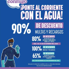 Invita JMAS Chihuahua a aprovechar los descuentos del mes de diciembre.