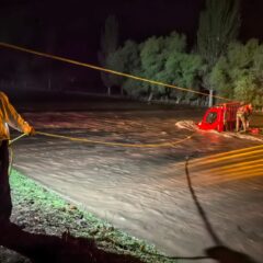 Rescata Protección Civil a cuatro personas en Bocoyna.