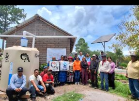 Inician JCAS y Captar instalación de 150 sistemas de captación de agua de lluvia en la Sierra Tarahumara.