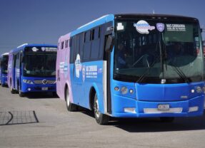 Promueve Desarrollo Humano uso de transporte adaptado para personas con discapacidad.