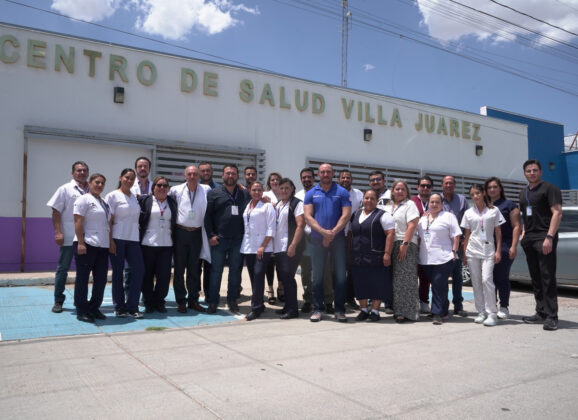 Supervisa secretario de Salud atención y operación de Centros de Salud en el municipio de Chihuahua.