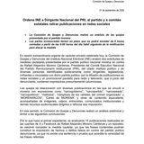 Que ya no le digan Narcopartido ordena INE a Dirigente Nacional del PRI, al partido y a comités estatales