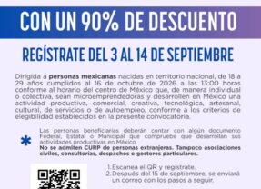 Convocan SIDE e IMPI a jóvenes microemprendedores a registrar su marca con 90 por ciento de descuento.