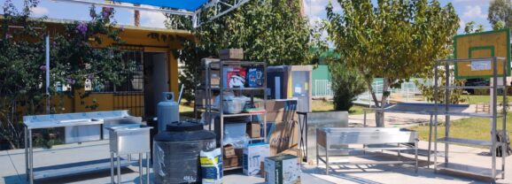 Entrega DIF Estatal equipamiento para comedores de Ojinaga y Buenaventura.