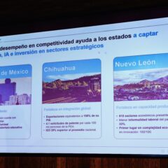 Reconoce IMCO 20 años de fortaleza competitiva de Chihuahua.