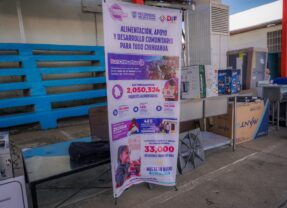 Equipan DIF Estatal y el programa NutriChihuahua comedores escolares y comunitarios en tres municipios.