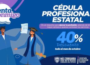 Invita Educación a aprovechar el 40 por ciento de descuento en trámite de Cédula Profesional Estatal.