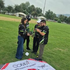 Gana Universidad Politécnica de Chihuahua competencia nacional de drones.
