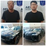 Detiene AEI a dos chinos, traían vehículos con reporte de fraude en Estados Unidos