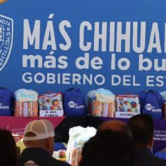 Entrega Desarrollo Humano kits de apoyo infantil en 12 municipios.